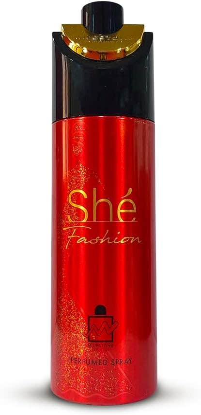 Milestone Perfumes She Fashion Body Spray 200ml - Stylish Women's Fragrance