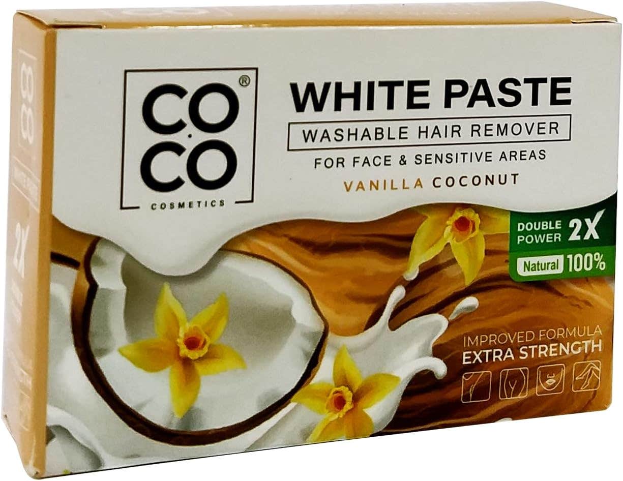 Coco Wax Vanilla Coconut Hair Removal Paste 100g - Smooth & Silky Skin
