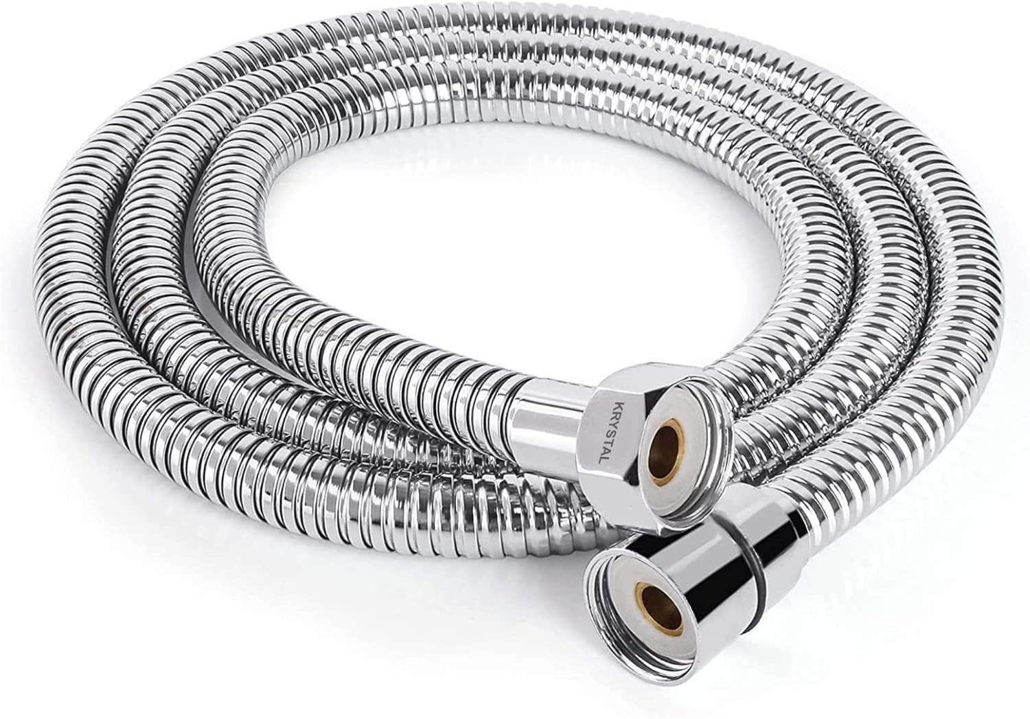 KRYSTAL Flexible Jet Spray Pipe for Toilet - Stainless Steel - Leak-Proof - Silver