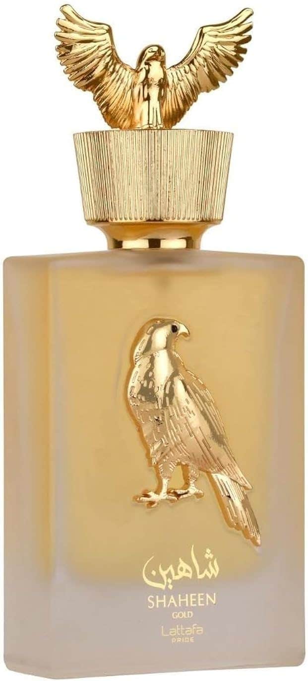 Lattafa Shaheen Gold EDP Fragrance 100ml - Oriental, Fruity, Long Lasting