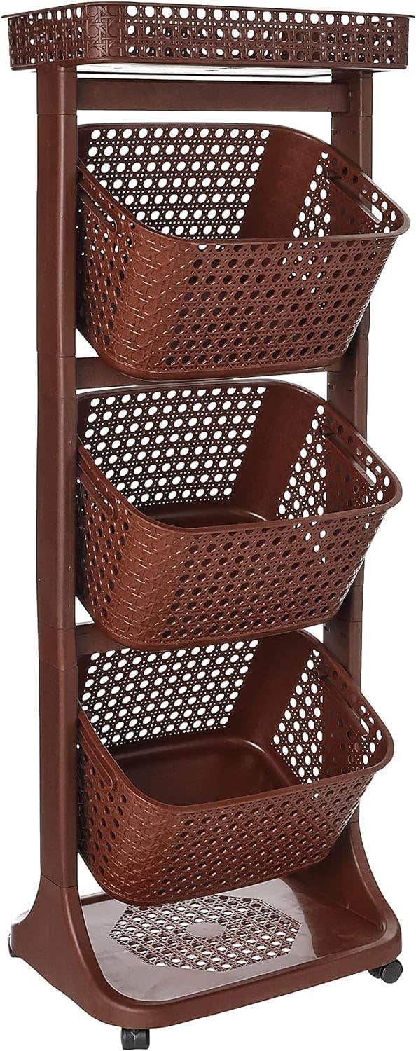 Generic Turbo 3 Door Plastic Storage Shelf - New - In Stock