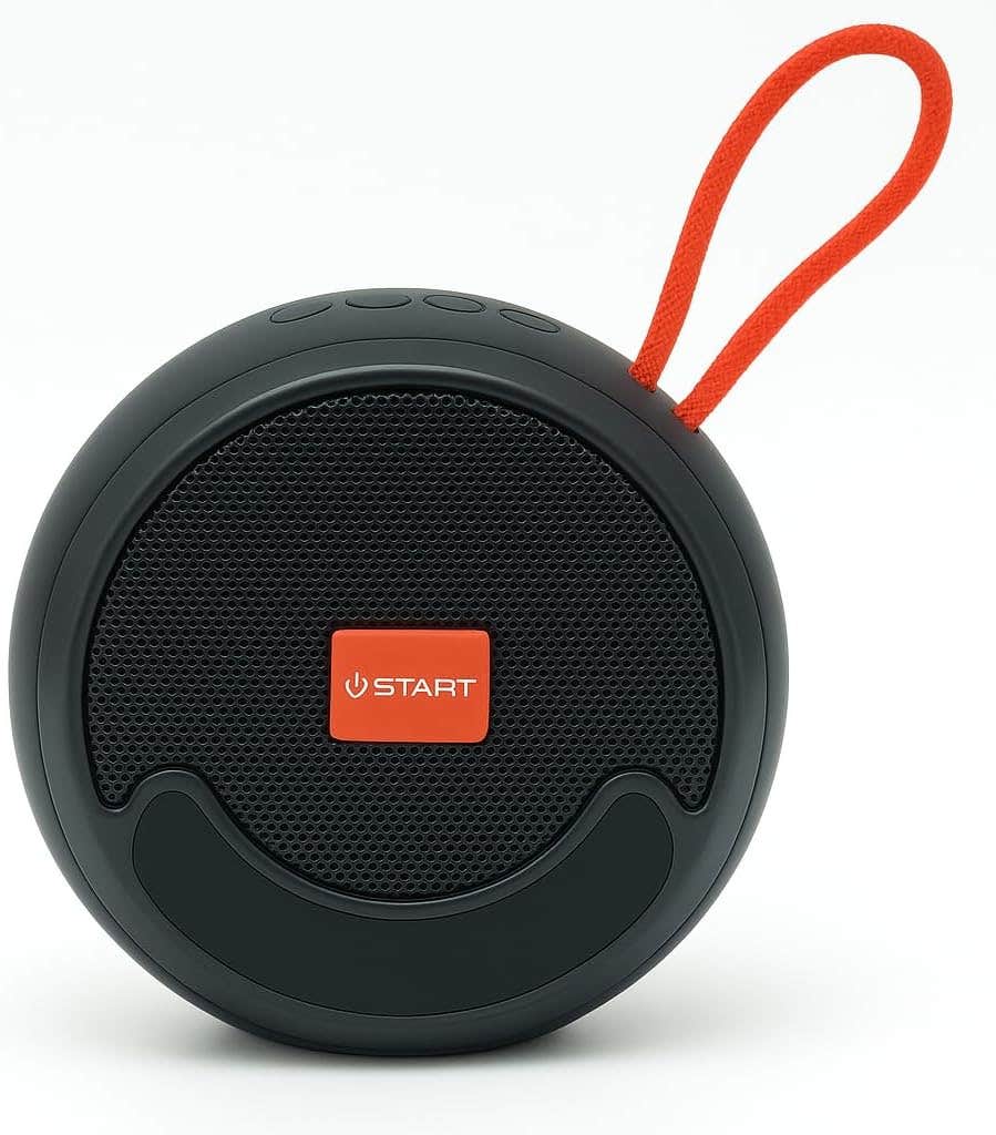 Portable Bluetooth Speaker ST-V16 - 8W Wireless with LED Light - USB/TF Card Support