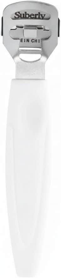 Professional 3-in-1 Stainless Steel Foot Grater & Callus Remover - Ergonomic Handle, Replaceable Blades