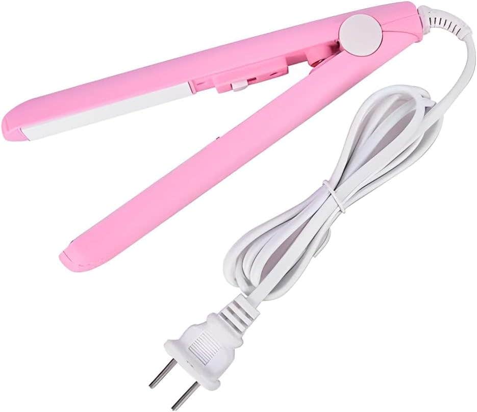 Mini Portable Hair Straightener - Compact Styling Tool for Short Hair & Beards