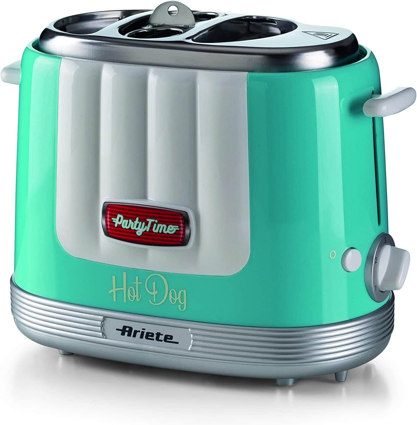 Ariete Party Time 206 Hot Dog Maker, 4 Cooking Spaces, 5 Levels, 650W