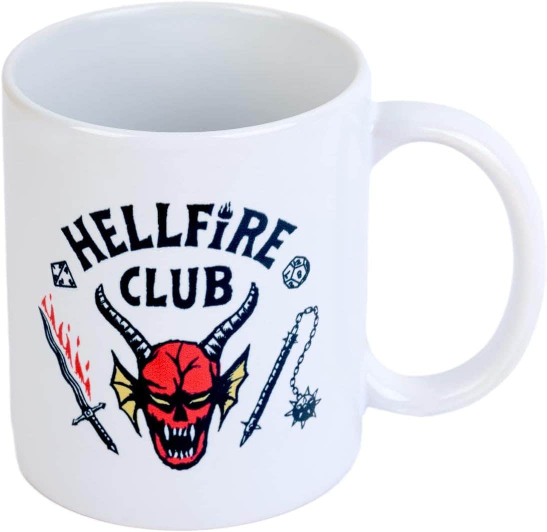 Grupo Erik Stranger Things Hellfire Club Ceramic Mug - 350ml White