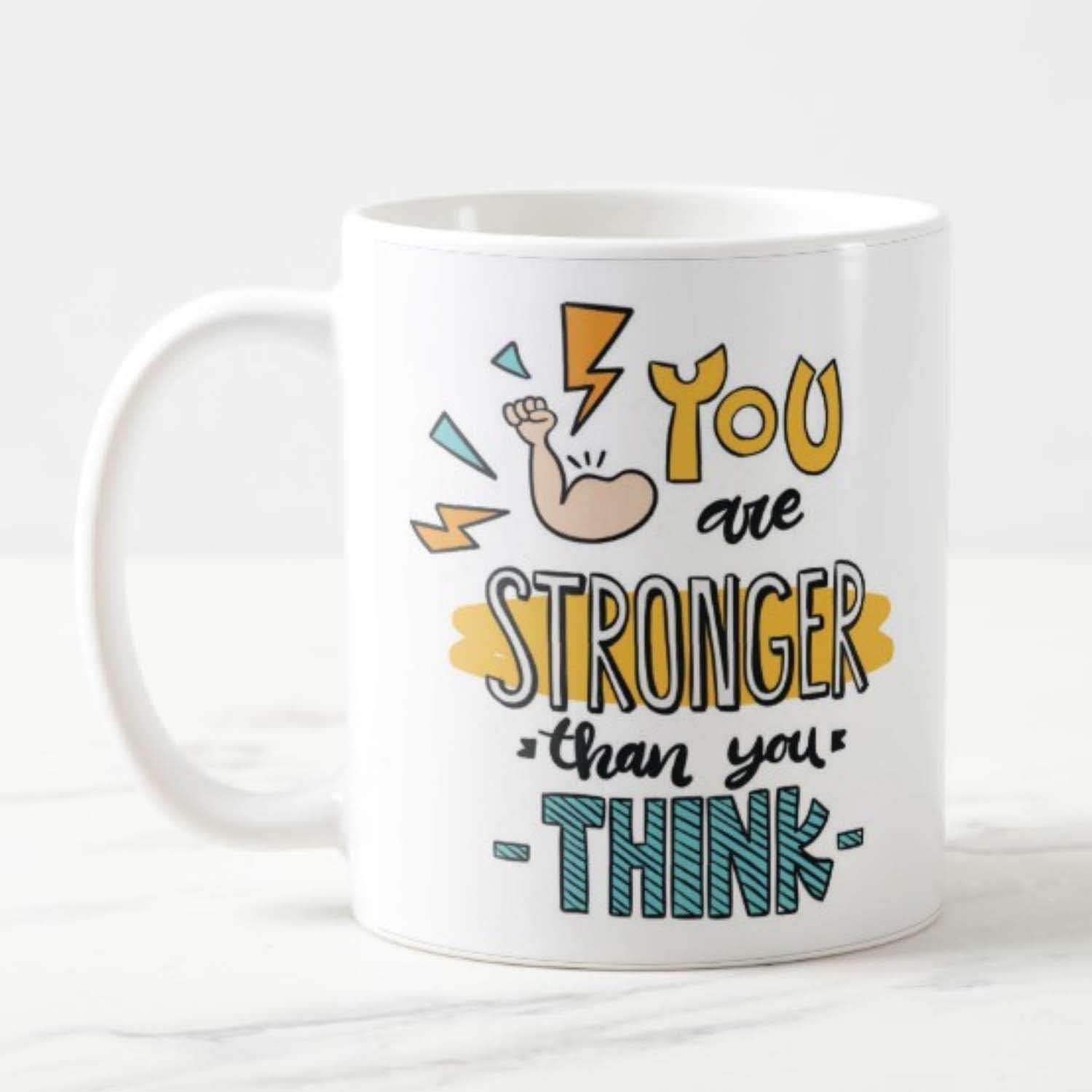 Motivational Quotes Ceramic Mug - Diwali Gift Set