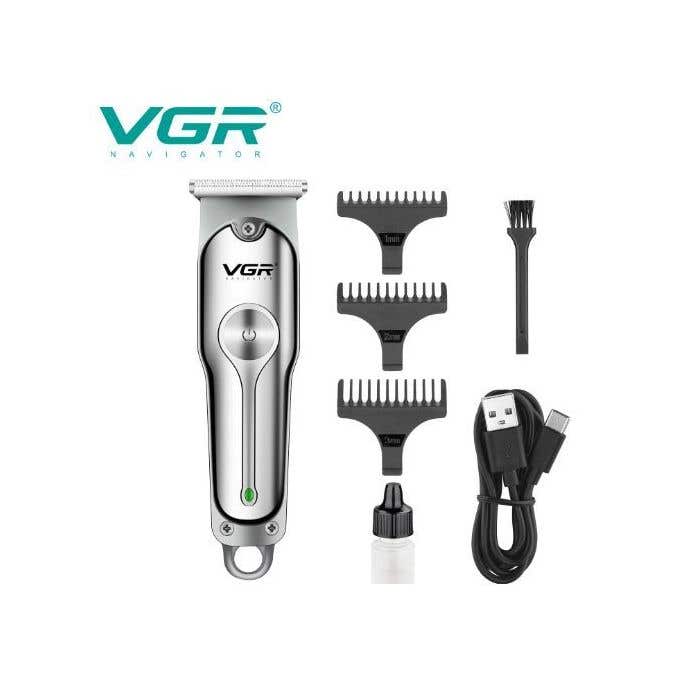 VGR Rechargeable Hair Shaver with Stainless Steel Blade