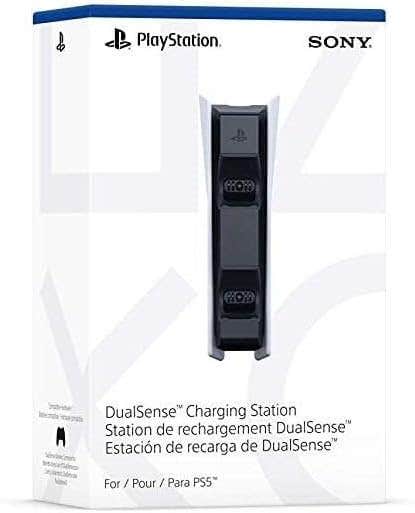 Sony DualSense Charging Station for PS5 Controllers - Charging Station - Black - 2 Controllers - USB - Fast Charging