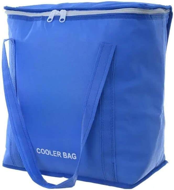 Large Thermal Storage Bag Food And Beverage Storage Bag Lined With Thermal Foil For Travel And Trips Size 35 x 30 CM