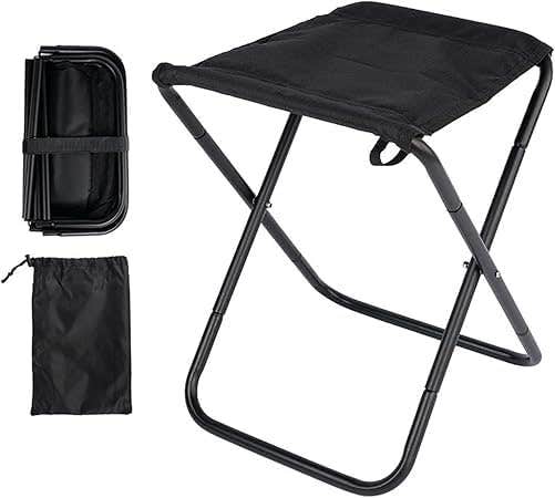 Folding chair with zipper bag, suitable for trips Easy to carry and store.