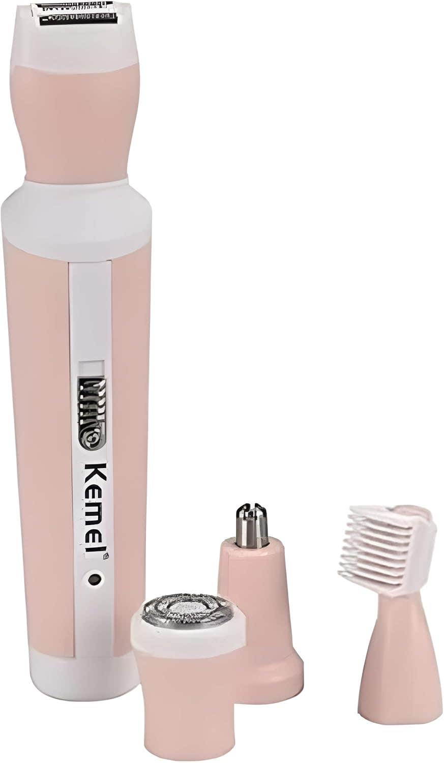 KM-3024 4 In 1 Rechargeable Hair Clipper - Beige