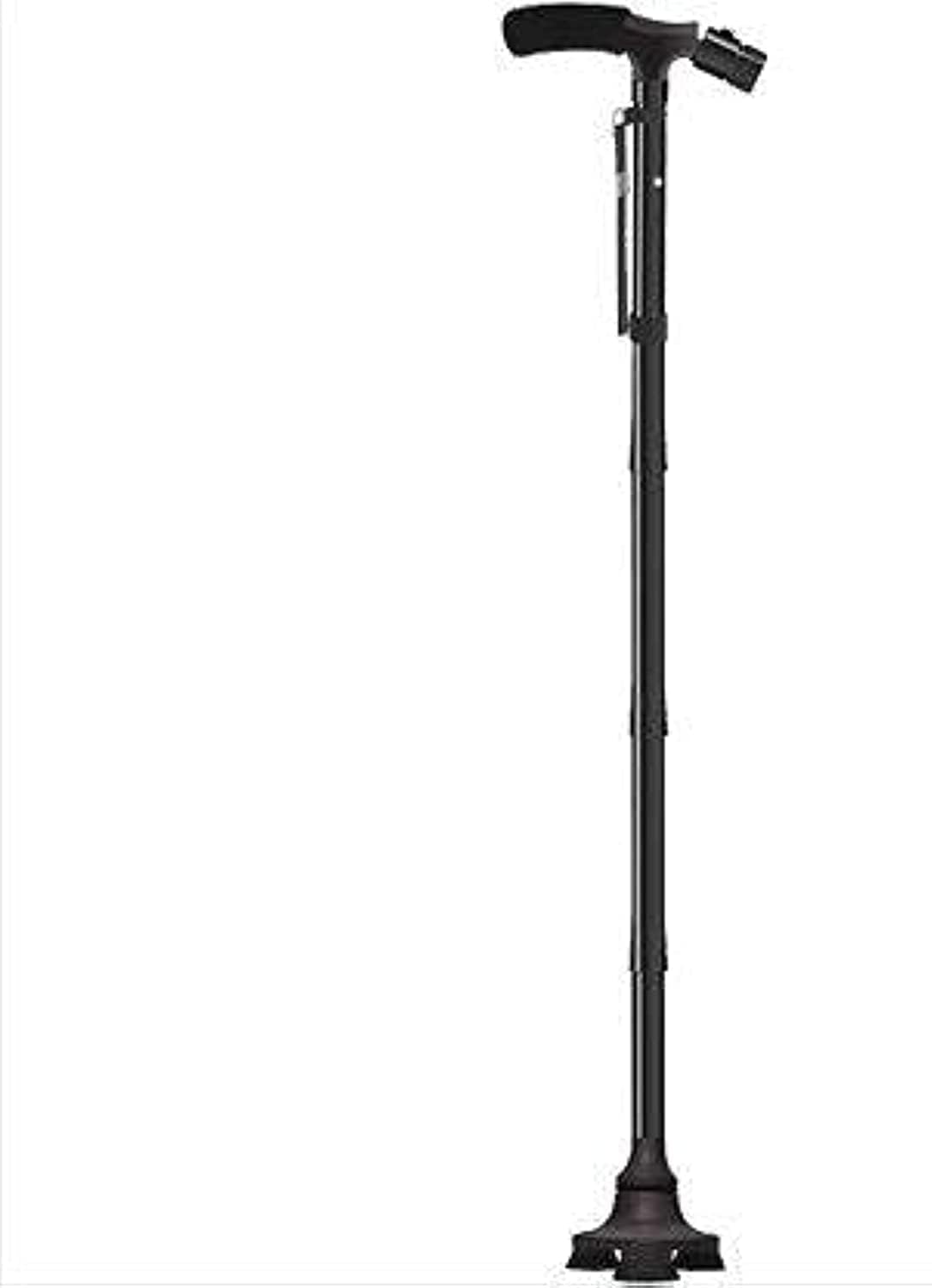 3 in 1 Folding Cane with LED Flashlight, 2724356279788