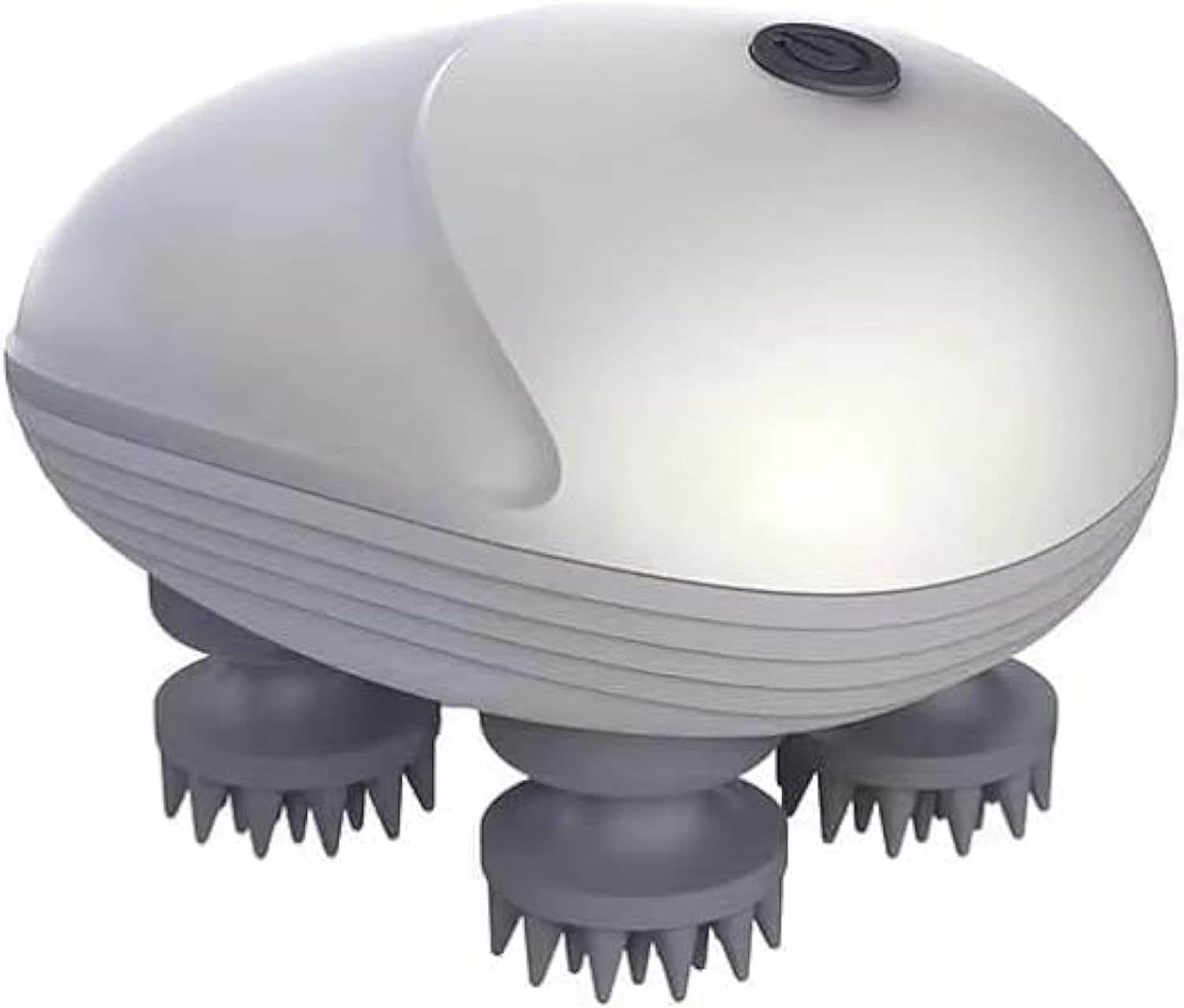 Electric Scalp Massager, Portable Waterproof Scalp Massager For Hair Growth, Stress Relief, Deep Cleaning, Full Body Massage With 4 Heads