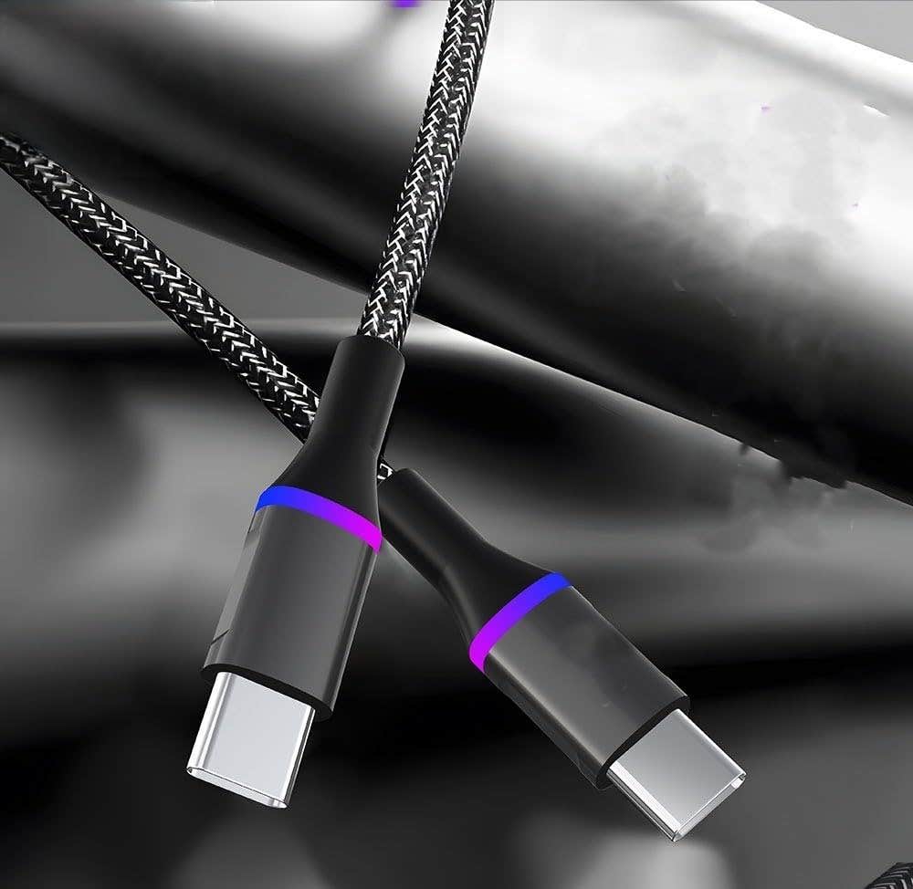 Majentik Type-C to Type-C Cable, 60W Fast Charging, 1-metre Length, Model C-008