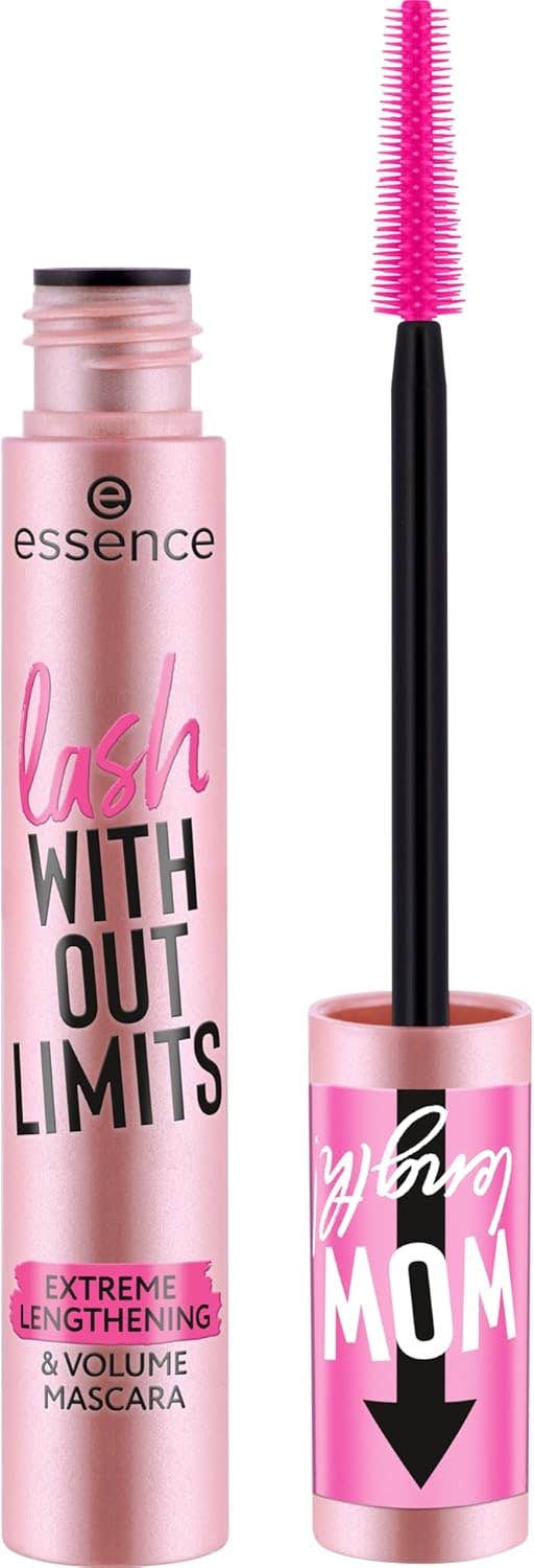 Essence Lash Without Limits Extreme Lengthening and Volume Mascara 13 ml, 01 Ultra Black