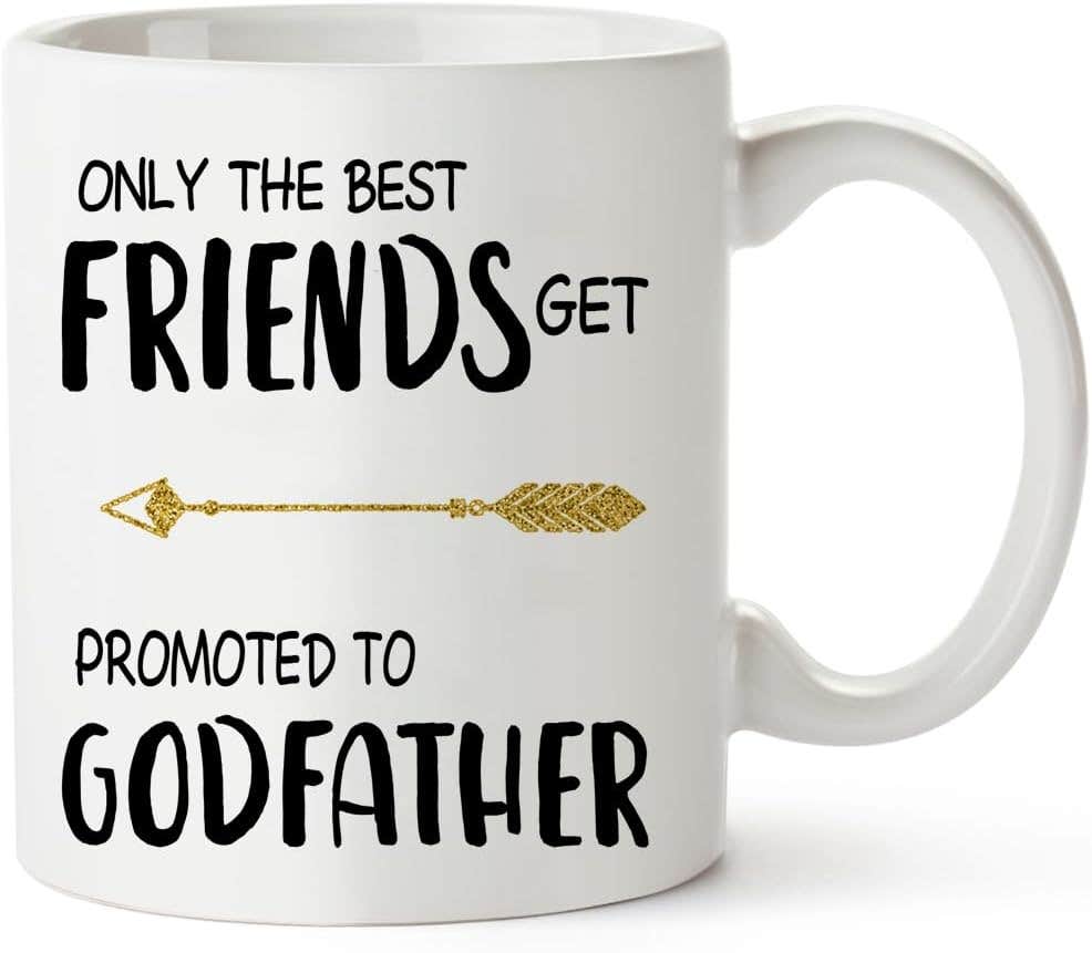 Godfather Proposal Mug - Best Friends Promotion Gift - 11oz Ceramic