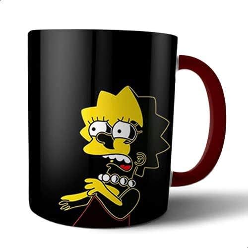 Bit-Hosny Ceramic Mug - Multi Color - Dishwasher Safe - 360g