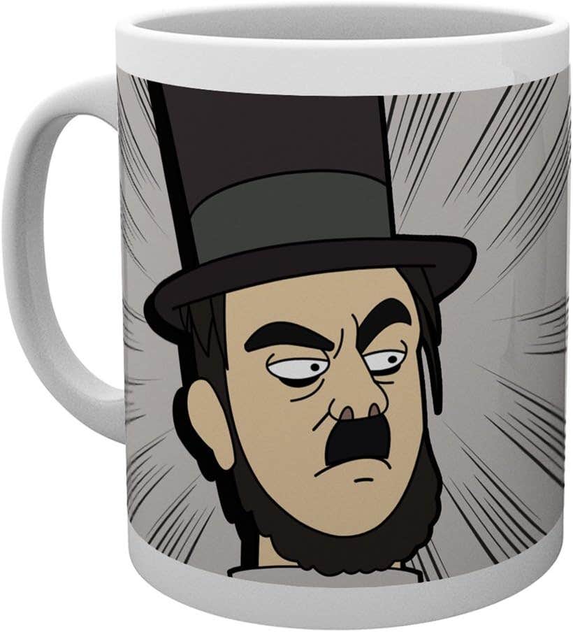 GB Eye LTD Rick and Morty Abradolf Lincler Ceramic Mug, White, 330ml, Microwave Safe
