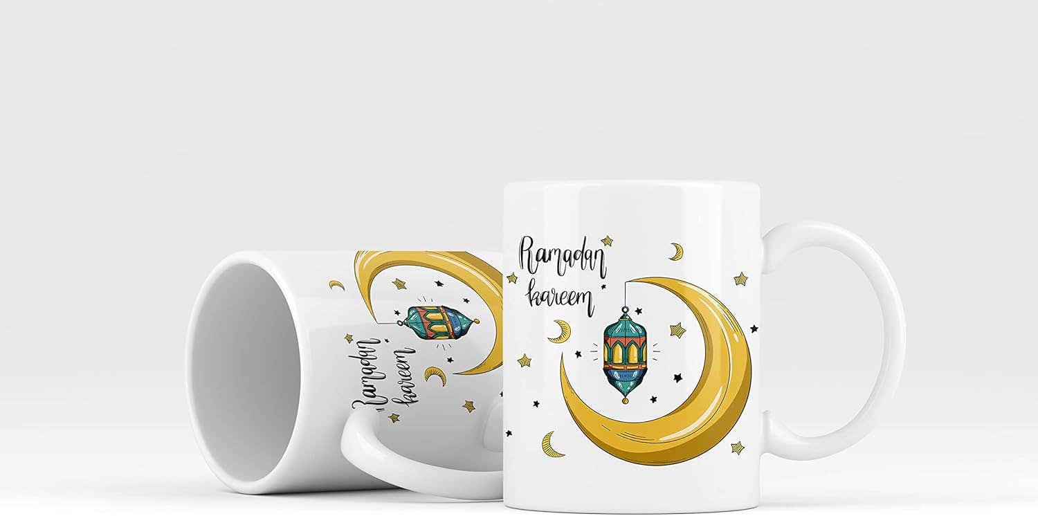 AG Ramadani 7 Ceramic Mug - Multi Color, Classic Style