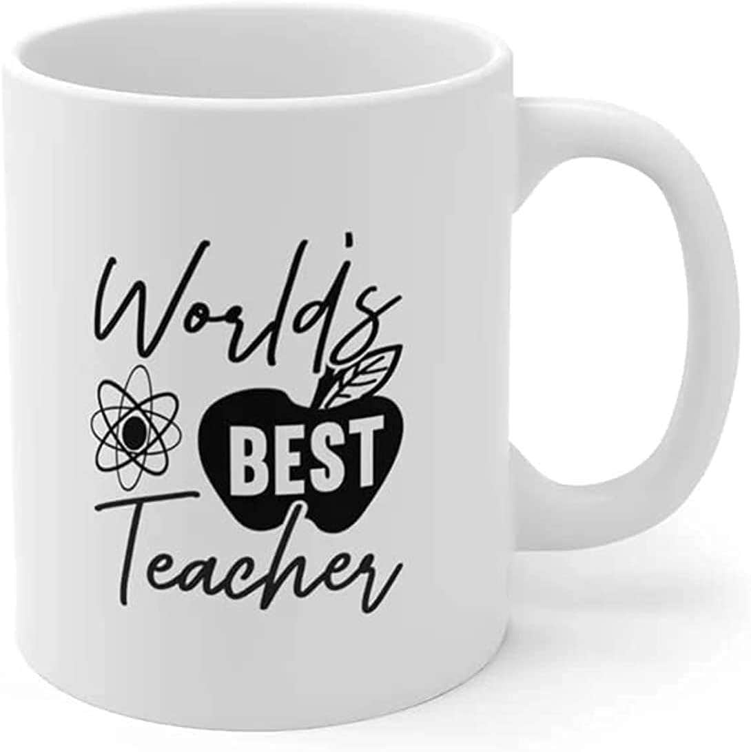 RYN Ceramic Teacher Gift Mug - 320ml Capacity - Microwave Safe