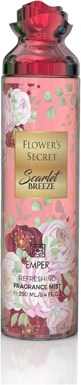 Emper Flowers Secret Scarlet Breeze Fragrance Mist - 250ml Eau de Parfum