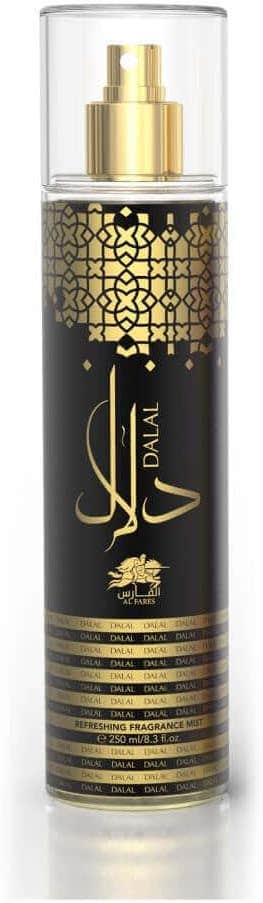 Al Fares Dalal Fragrance Mist for Women 250ml - EDP Woody Floral Perfume