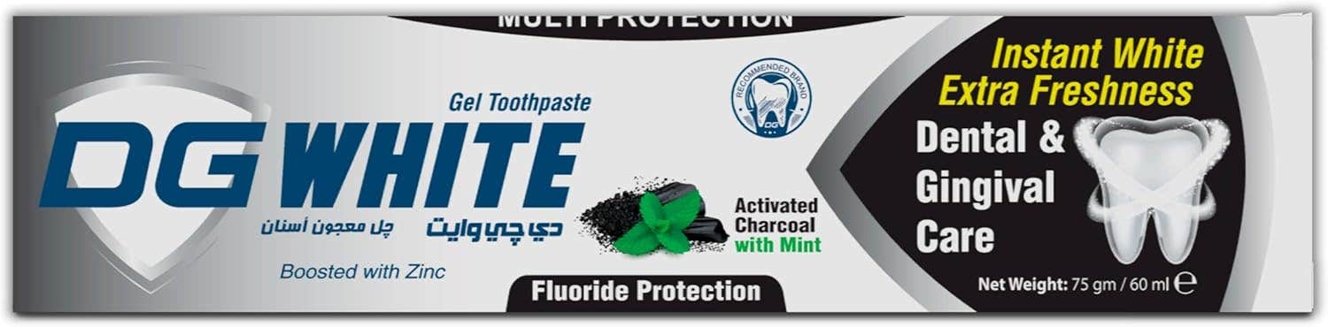 Dolce & Gabbana White Charcoal Toothpaste 75g - Mint Flavor