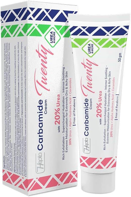 Hepta Deep Moisturizing Cream - 20% Urea for Very Dry Skin - 50g