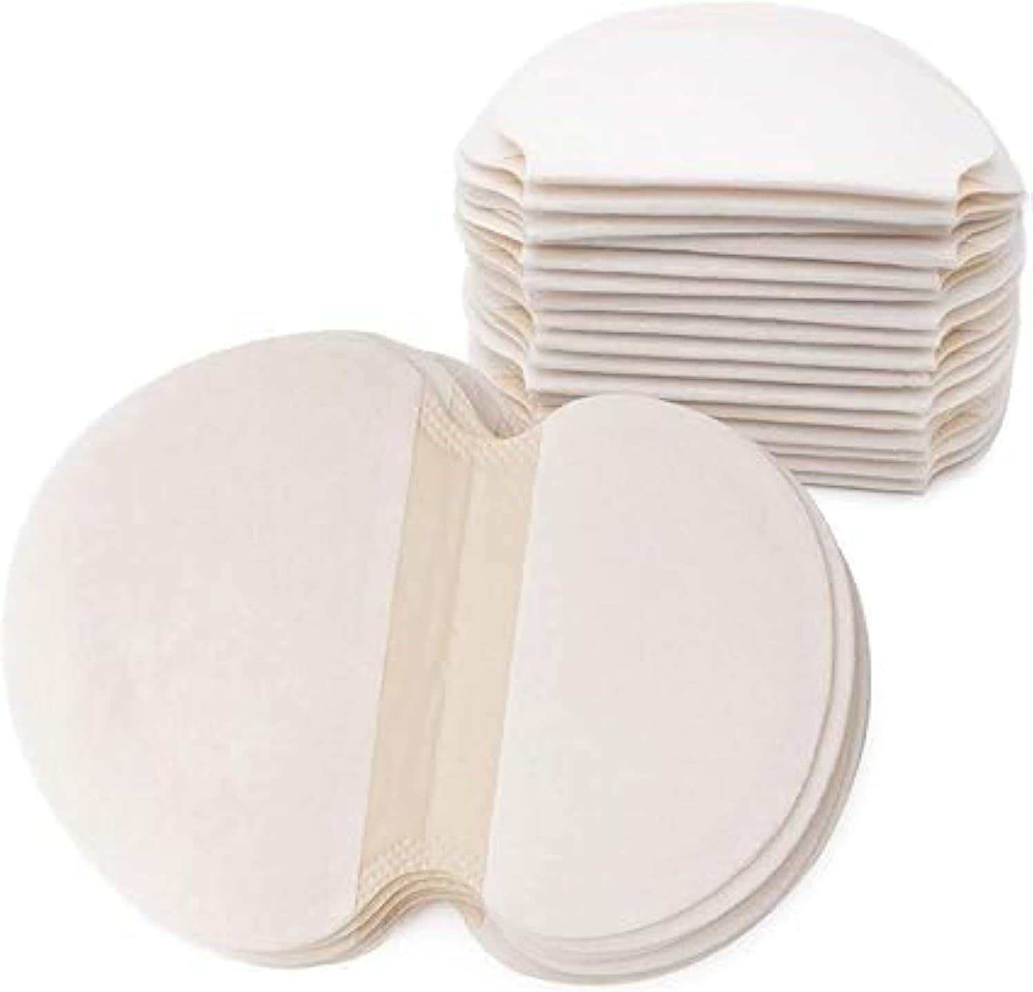 Sweat Pads Sweat Pads Underarm Sweat Pads Ultra Thin Adhesive Sweat Absorbent Disposable Cotton Unisex 40.0ml 6 Pair