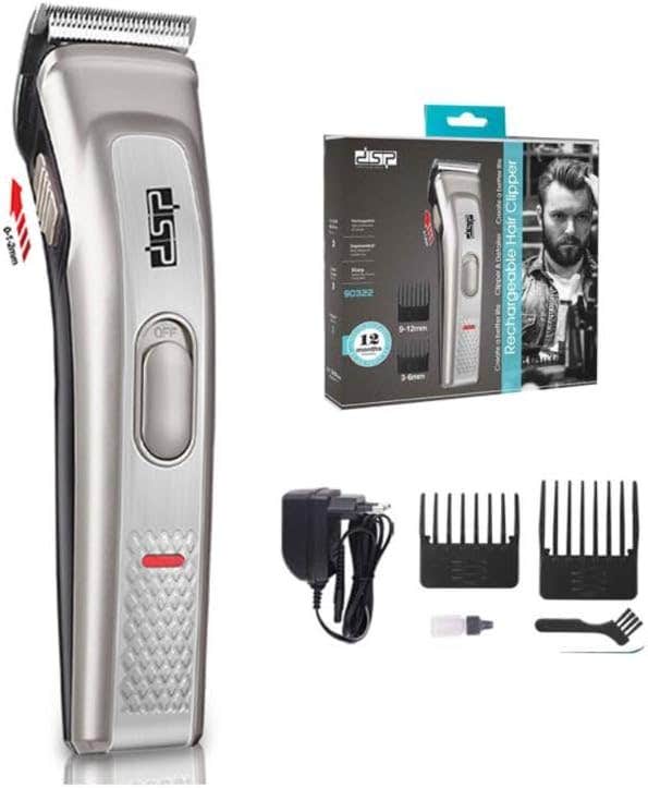 DSP Rechargeable Electric Hair Clipper Trimmer Small Sculpt Portable Adjustable Blade Easy Operation Hair Cutting Machine 90322
