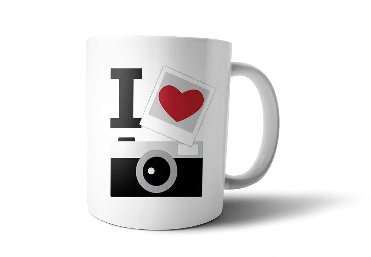 Fast-Print Ceramic Coffee Mug - Multi Color, Dishwasher & Microwave Safe