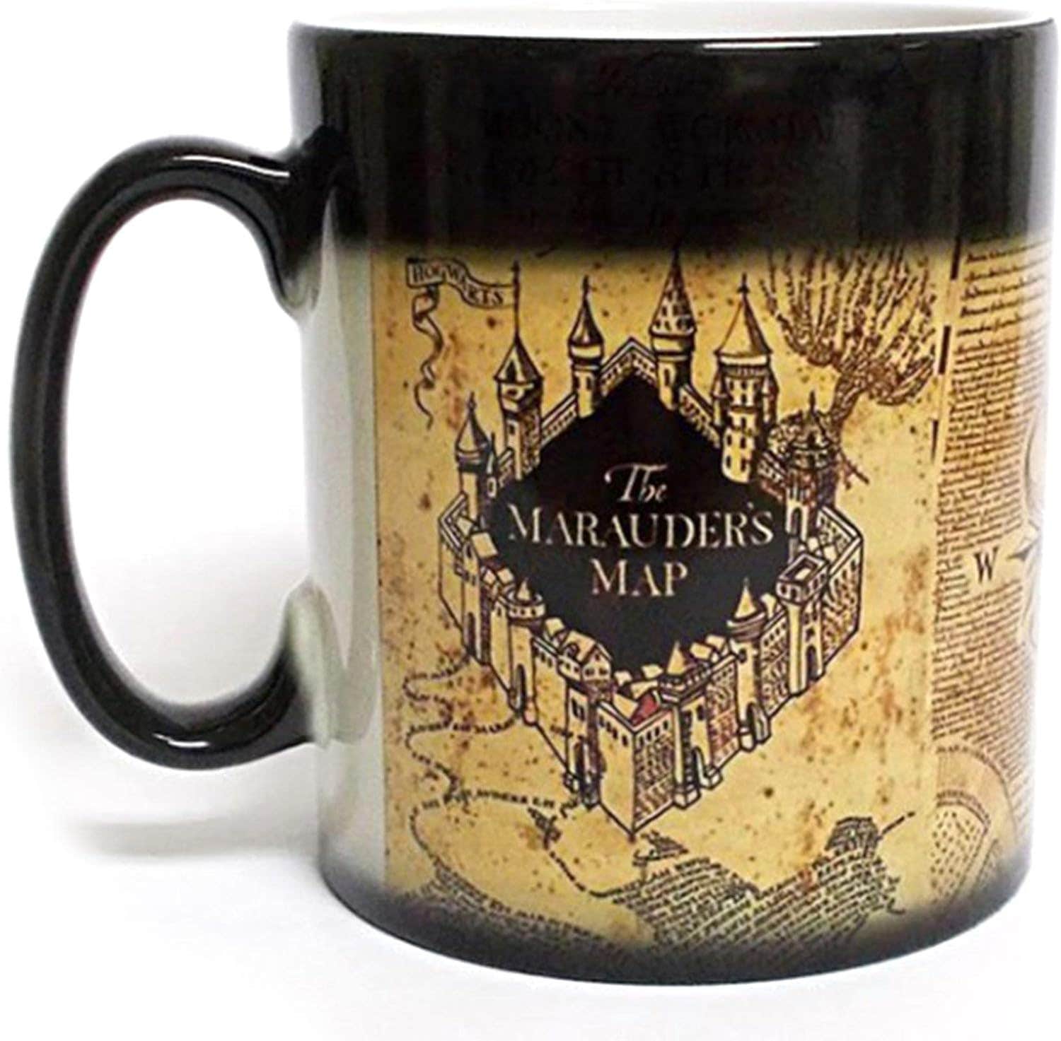 Artist Deluxe Harry Potter Marauder Map 2 Magic Ceramic Mug - 30cl, Microwave Safe