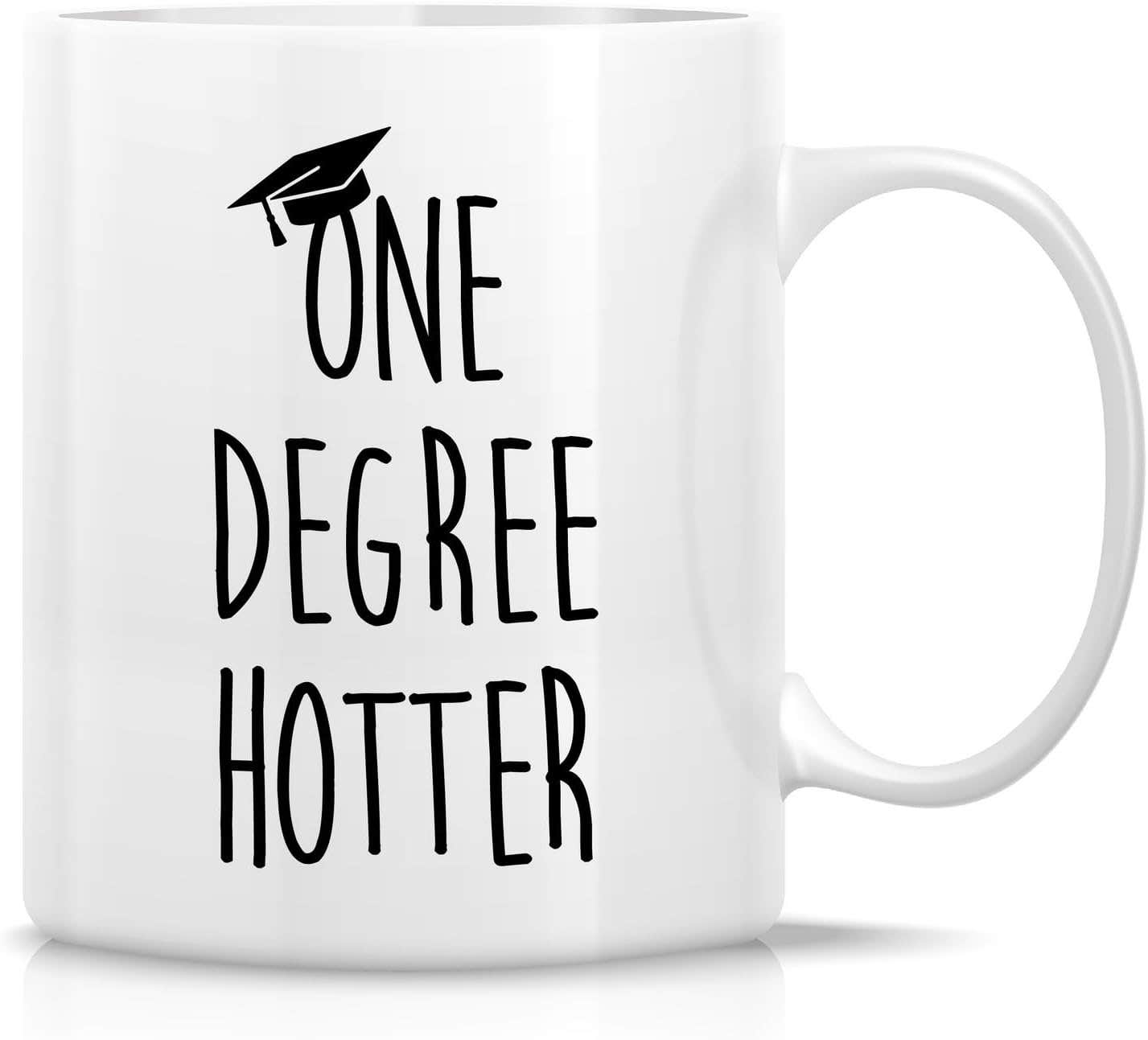 Retreez Funny Graduation Ceramic Coffee Mug - Inspirational Gift for College Graduate