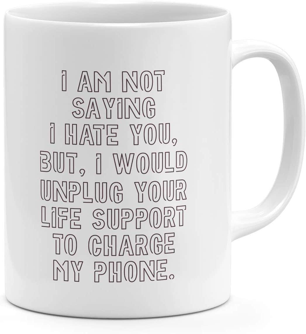 Funny Friends Quote Mug by Loud Universe - Ceramic, Microwave Safe, Handle - Ideal Gift
