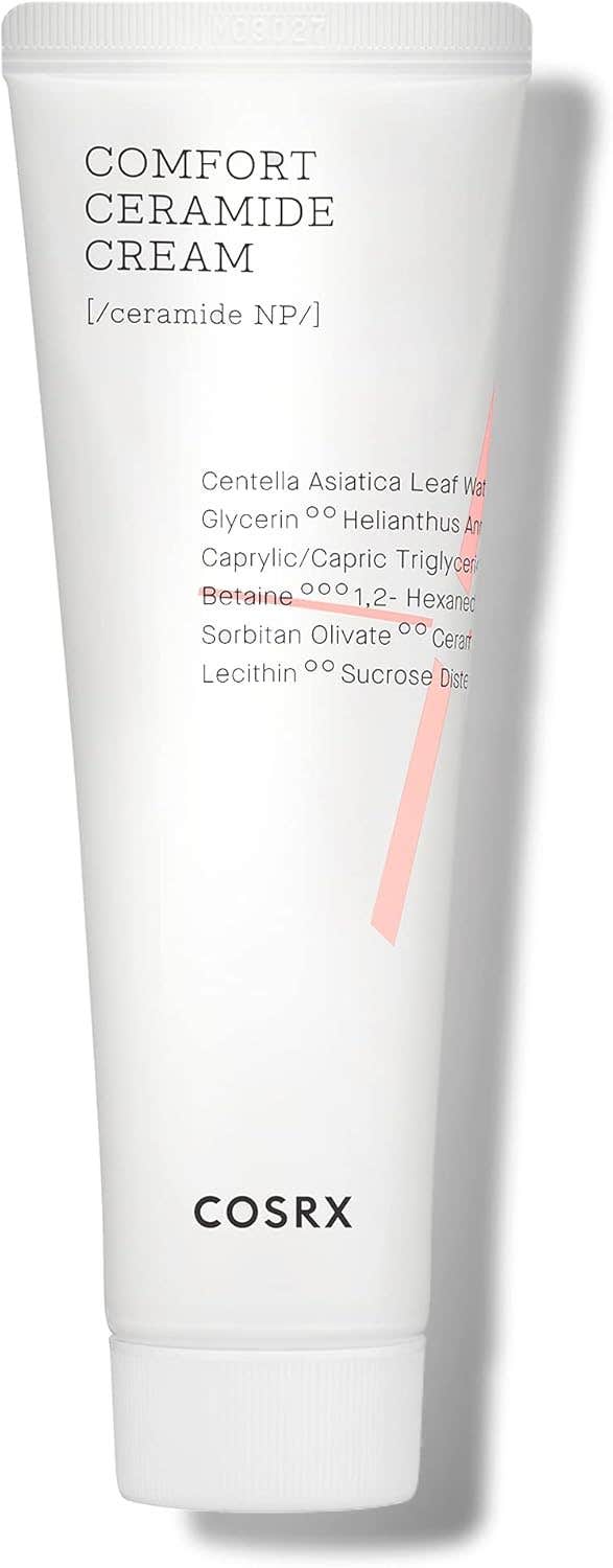 COSRX Balancium Comfort Ceramide Cream - Lightweight Skin Moisturizer for Sensitive Skin