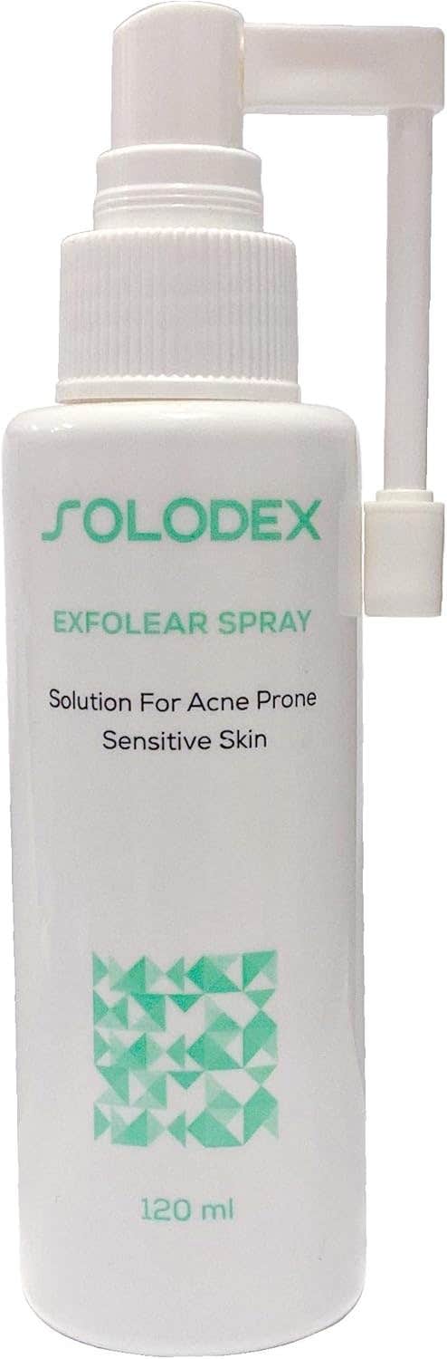 Solodex Acne Prone Sensitive Skin Exfoliating Spray - 120ml