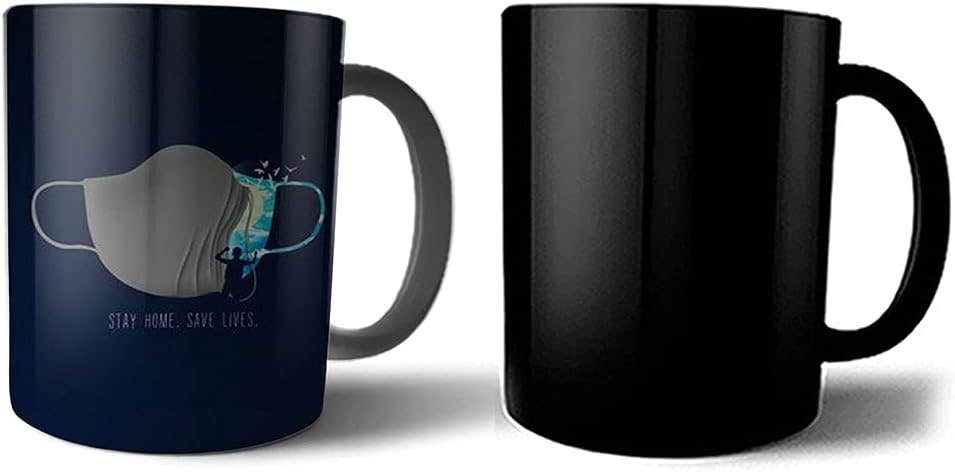 Printed Ceramic Magic Mug - Multi Color