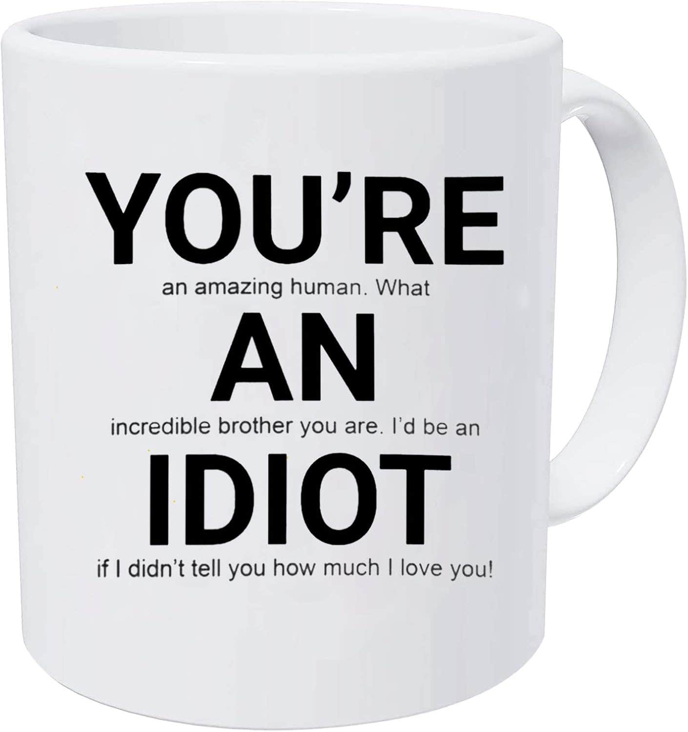 WOHR Brother Gift for Brother Brother Gift from Sister Funny Brother Birthday Christmas Gift