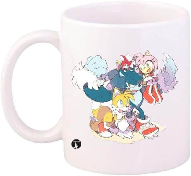 RYN Printed Ceramic Superhero Mug - 320ML, Microwave Safe