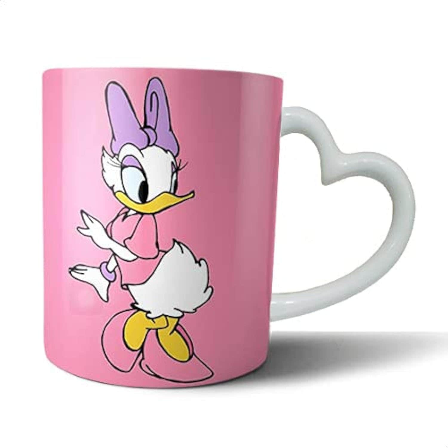 Bit Hosny Ceramic Heart Hand Mug - Multi Color - Microwave Safe