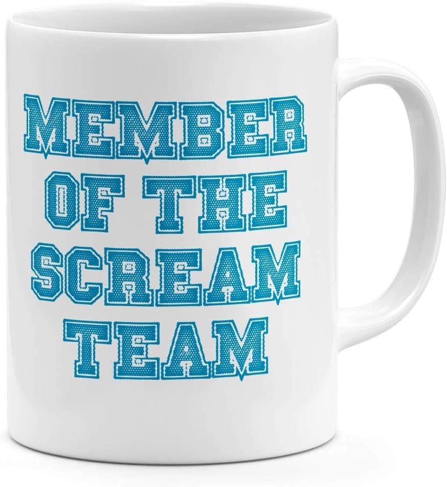 Loud Universe Monsters Inc Ceramic Coffee Mug 11oz - Turquoise