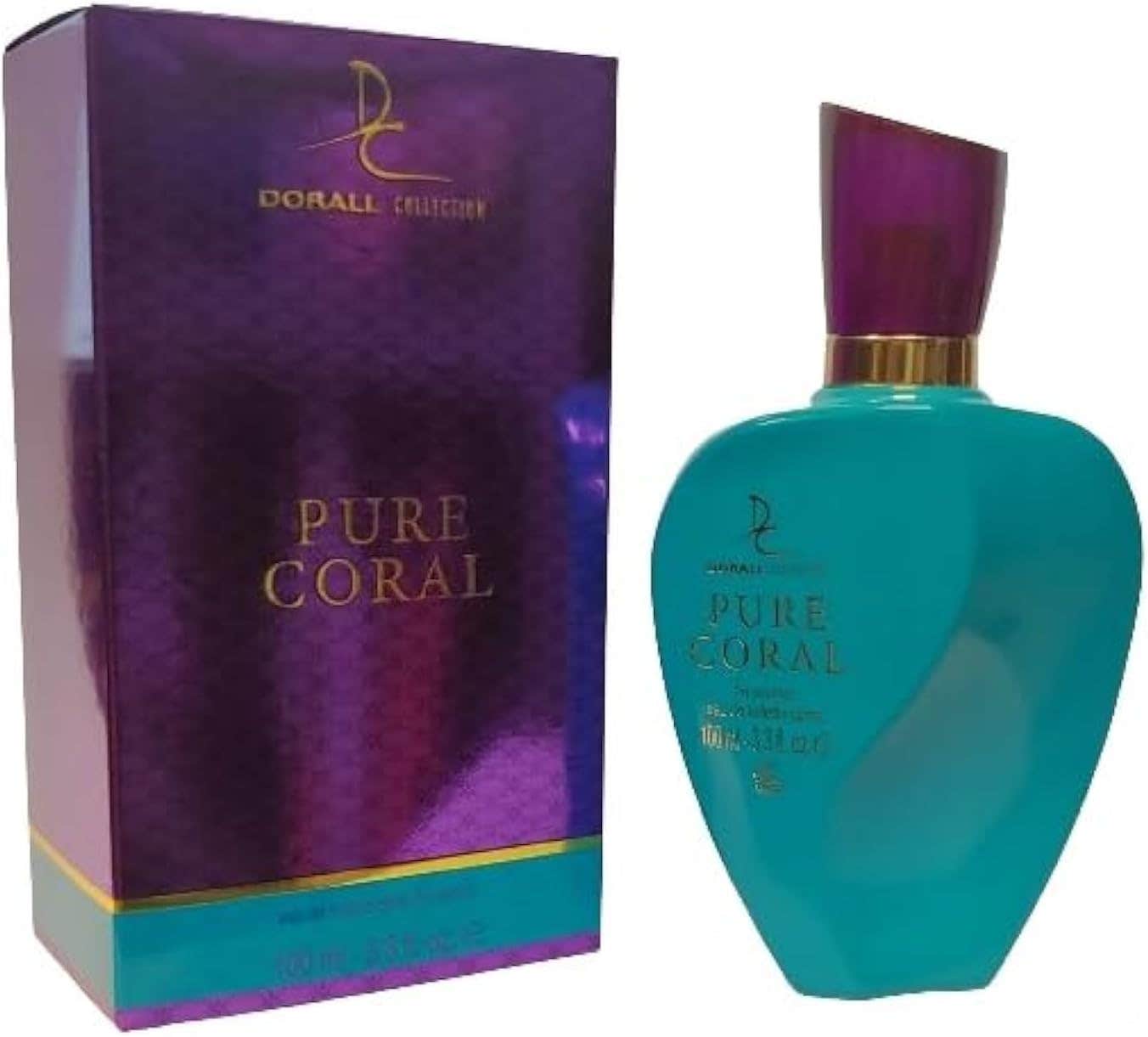 Dorall Collection Pure Coral Eau de Toilette - 100ml Aromatherapy Perfume