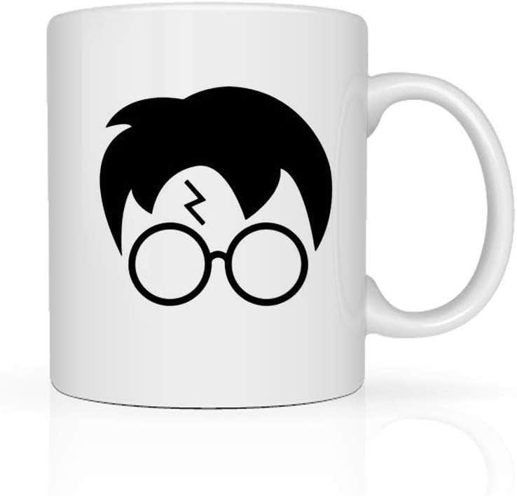 Rapoza Collective HARRY POTTER Ceramic Mug - 11oz White, 330ml Capacity