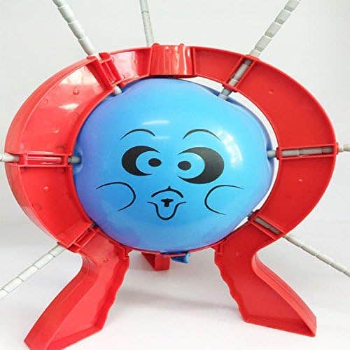 BOOM BOOM BALLOON Children's Interactive Toy - Multicolored Plastic