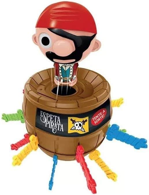 Braskit Pirate Barrel Game - Funny Toy for Kids