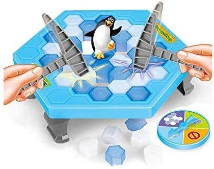 Penguin Ice Block Interactive Puzzle for Kids - Plastic Toy