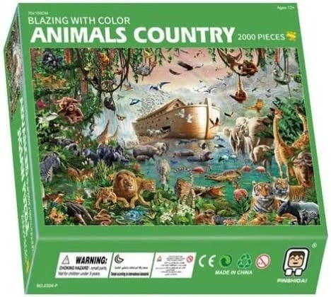 2000-Piece Jigsaw Puzzle Set, 70x100 cm, Home Decor, Adults, Teens