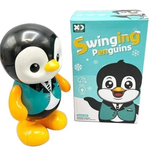 LC Dancing Penguin Toy with Swinging Arms and Live Music