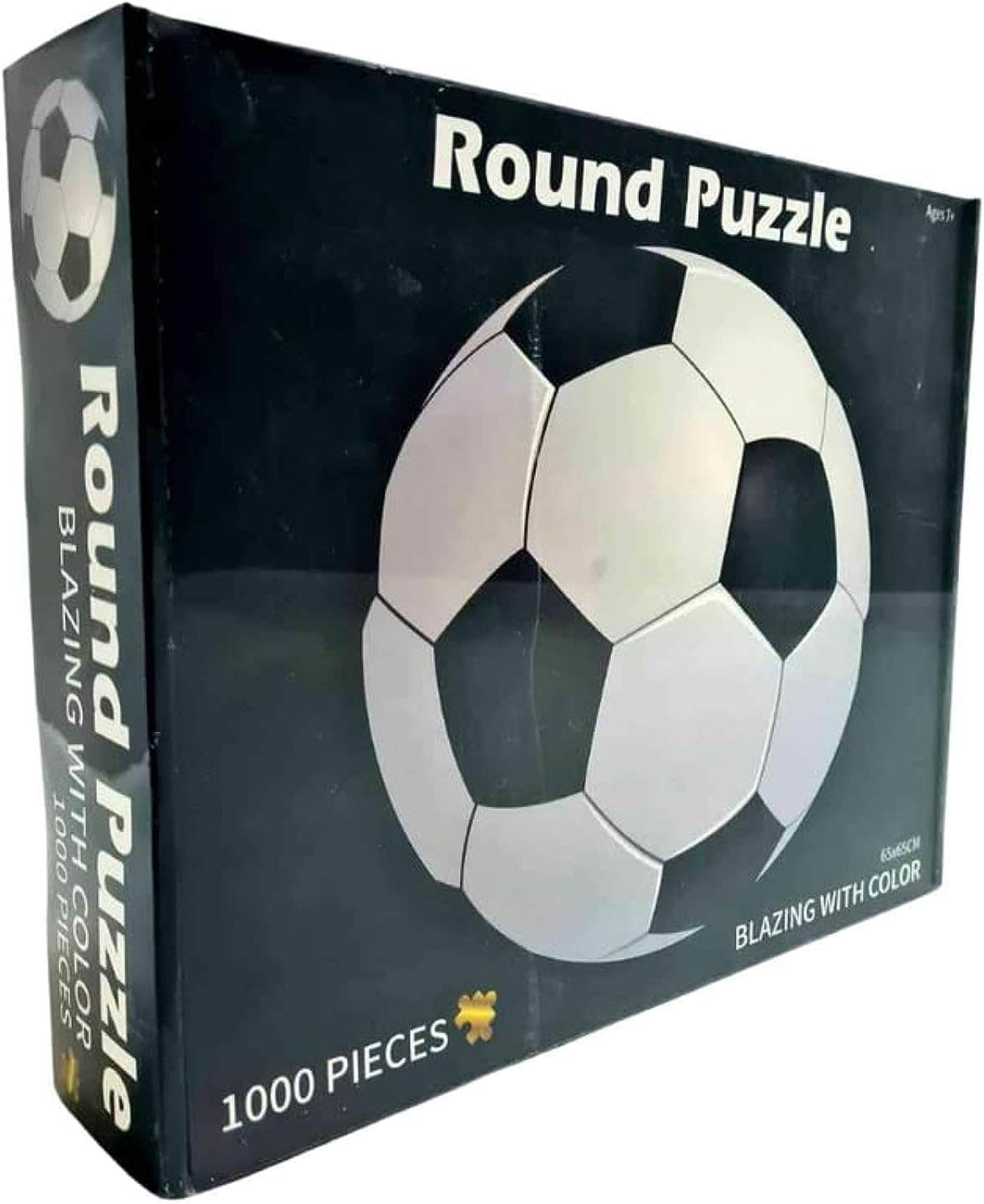 1000-Piece Football Jigsaw Puzzle - Portable - Includes Poster